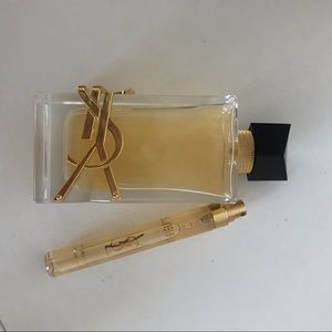 YSL Saint Laurent Libre Perfume Full Jumbo Value Size 3oz + Travel
